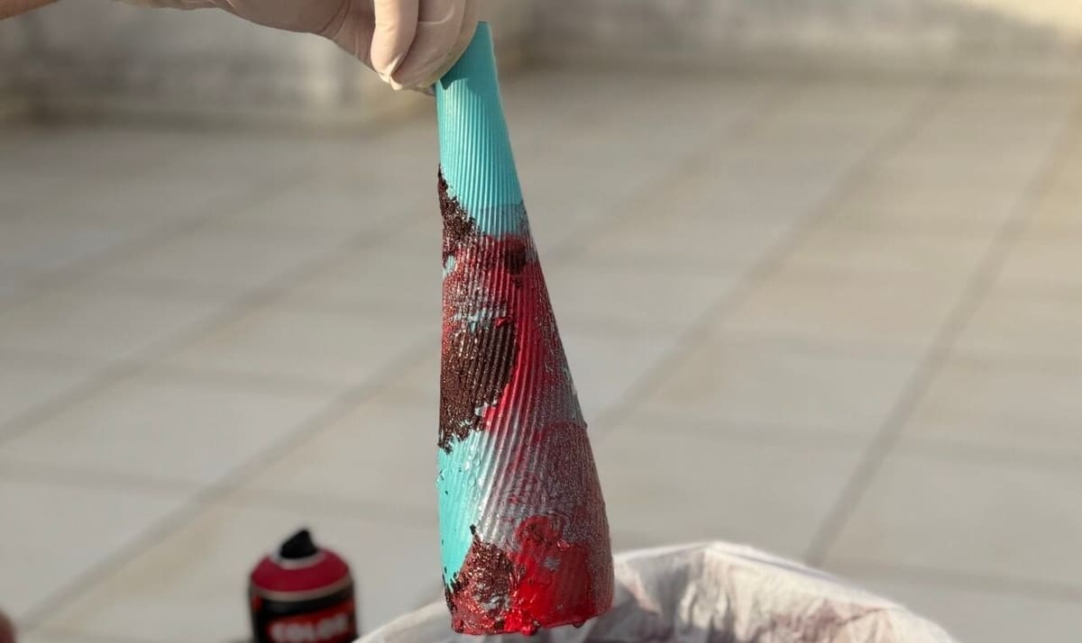 Each one of your 3D prints will be unique with hydro dipping!