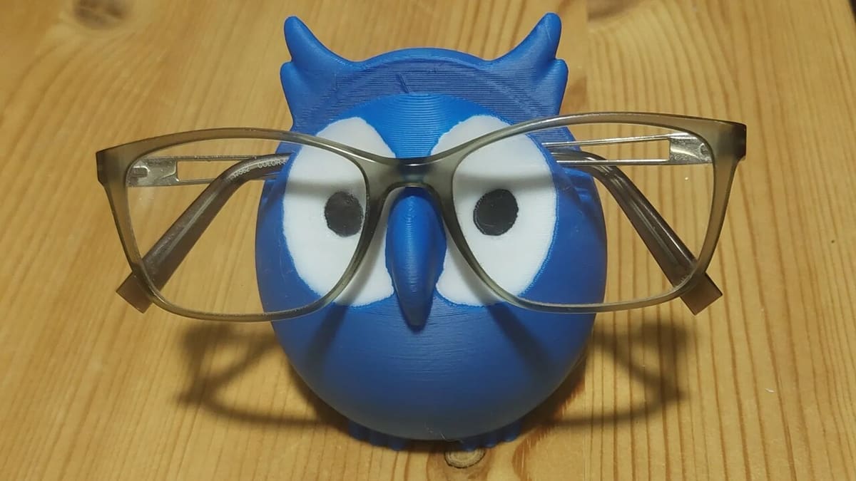 This glasses stand turns your desk into a lighter, more fun corner