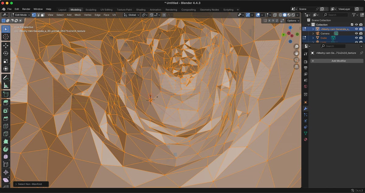 Image of STL File Repair Tools: Blender + 3D Print Toolbox
