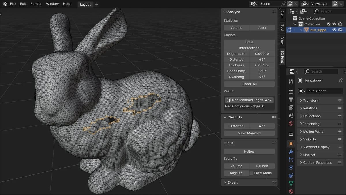 Image of STL File Repair Tools: Common Errors in STL Models
