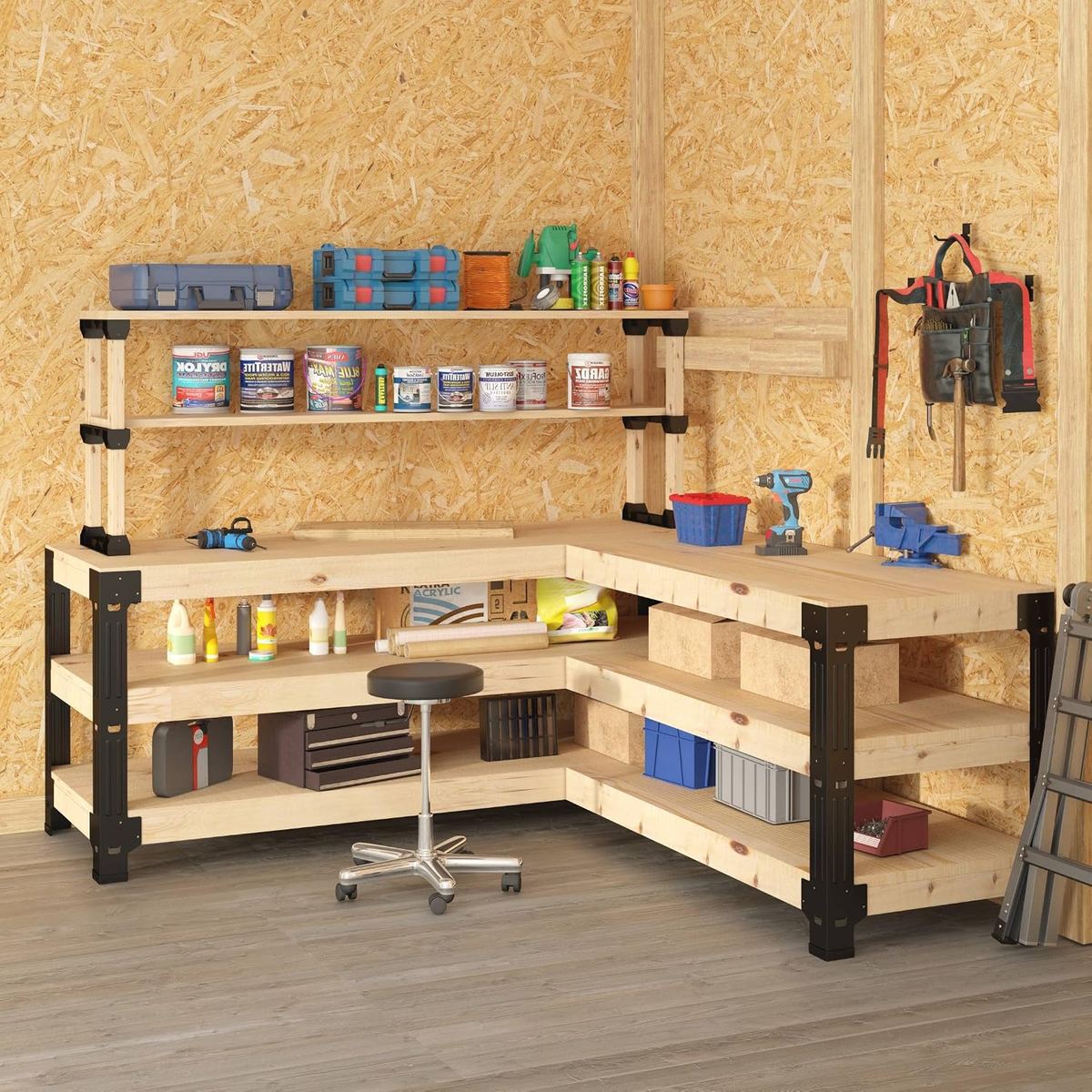 Image of: <span class="link" data-action="modal-open" data-modal-ajax="/en/product-overlay/480824/limit/0/">Fleximounts Steel Workbench Kit</span>
