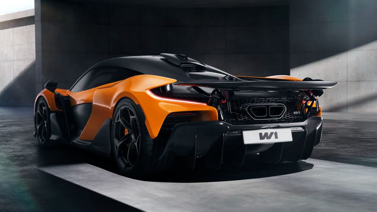 mclaren w1 rear