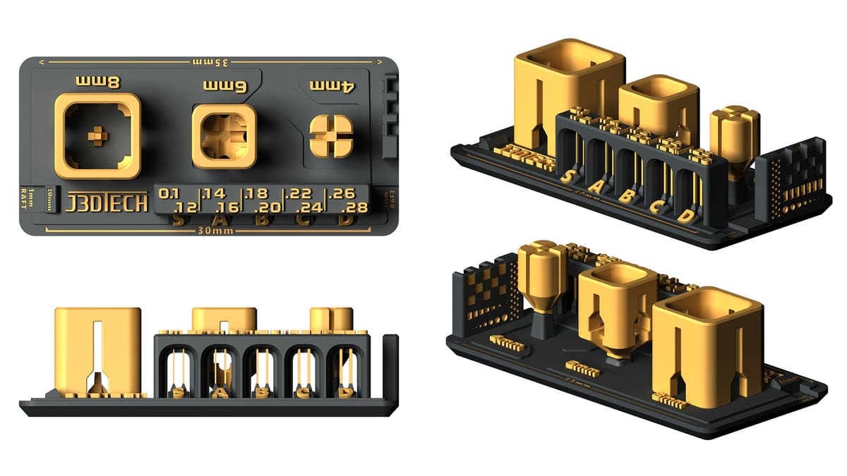 Image of J3D Tech Guide to Resin 3D Printing: Boxes of Calibration