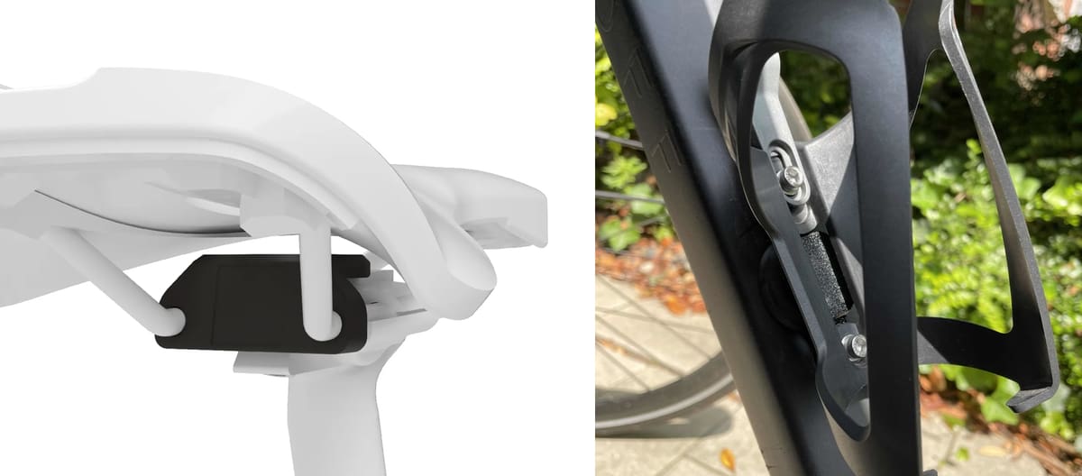 Image of 3D printed bike accessories: AirTag Mount