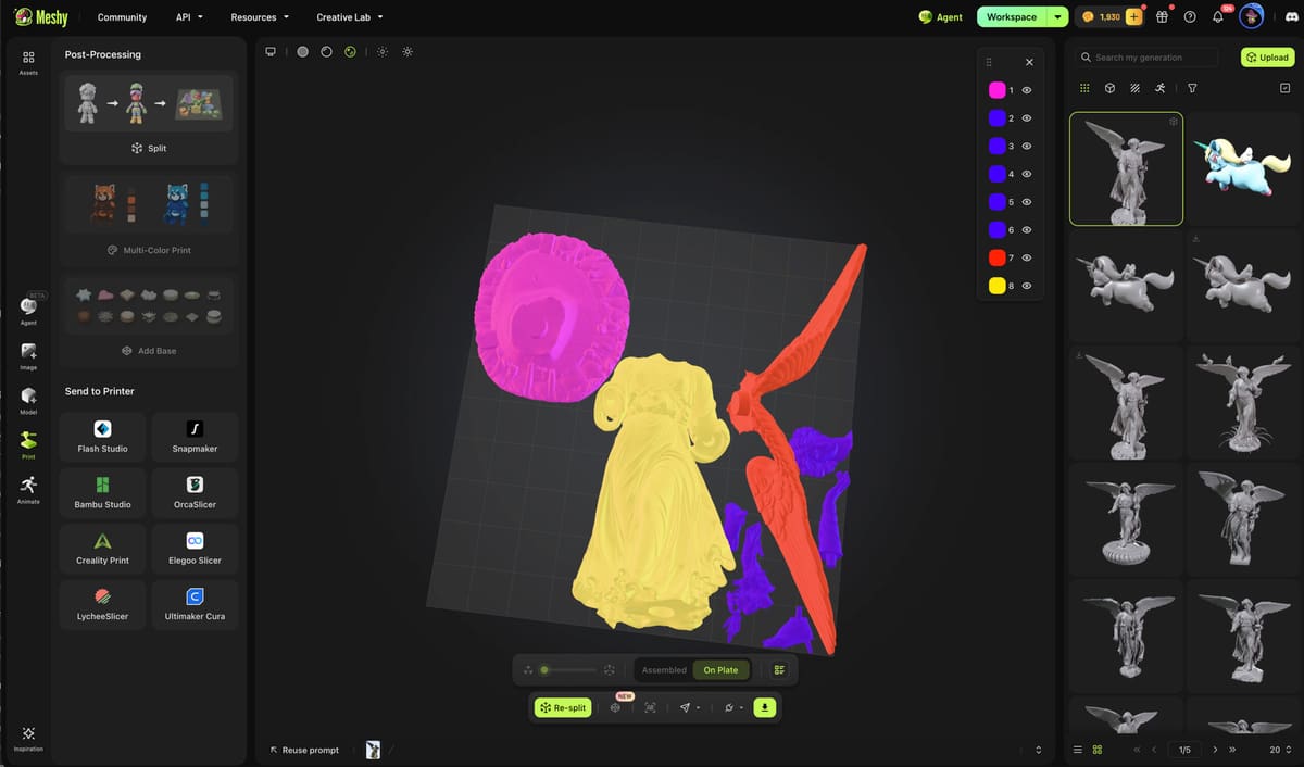 Image of 3D Printing Supports: The Ultimate Guide: Split the Model into Pieces