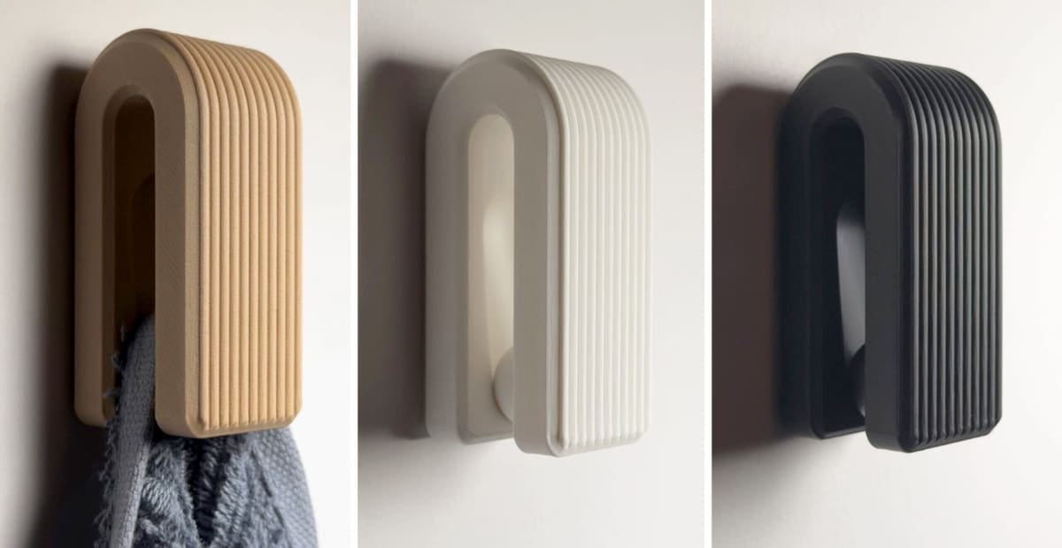 Photo de Idée d'impression 3D / Objets 3D à imprimer en 3D: Porte-serviettes