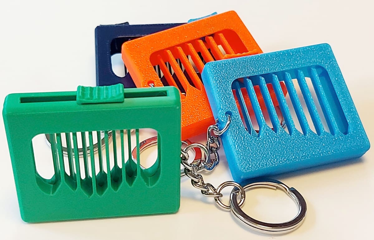 Photo de Idée d'impression 3D / Objets 3D à imprimer en 3D: Porte-clés musical Fidget