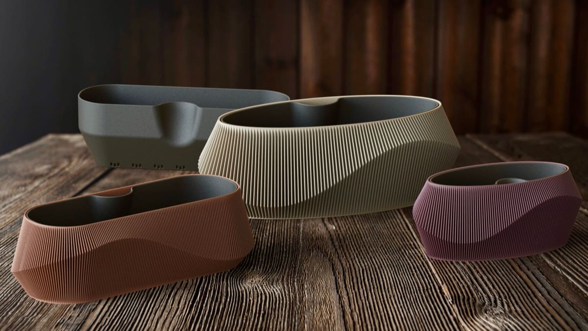 Photo de Idée d'impression 3D / Objets 3D à imprimer en 3D: Pots auto-arrosants