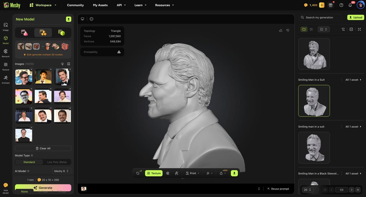 Image of 3D Printable Models From Photos : Aimed at Hobbyists ... and Beyond?