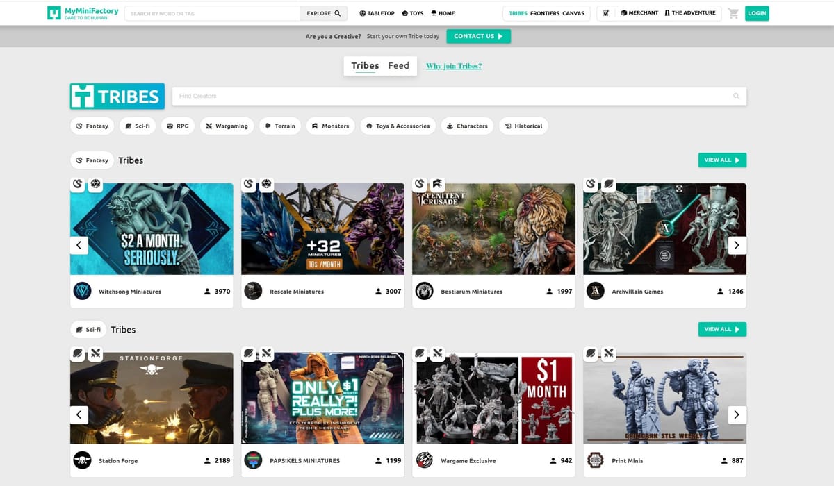 Image of Best Paid 3D Model Sites: Guaranteed Tabletop-Ready Models