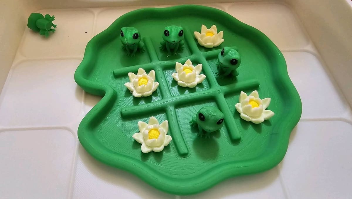 Bild von: 6. Frosch-Tic-Tac-Toe