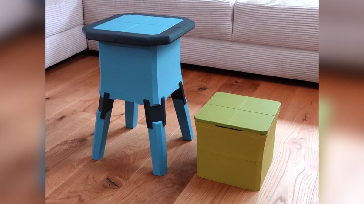 Image of Cool Things to 3D Print: Stool is the Box