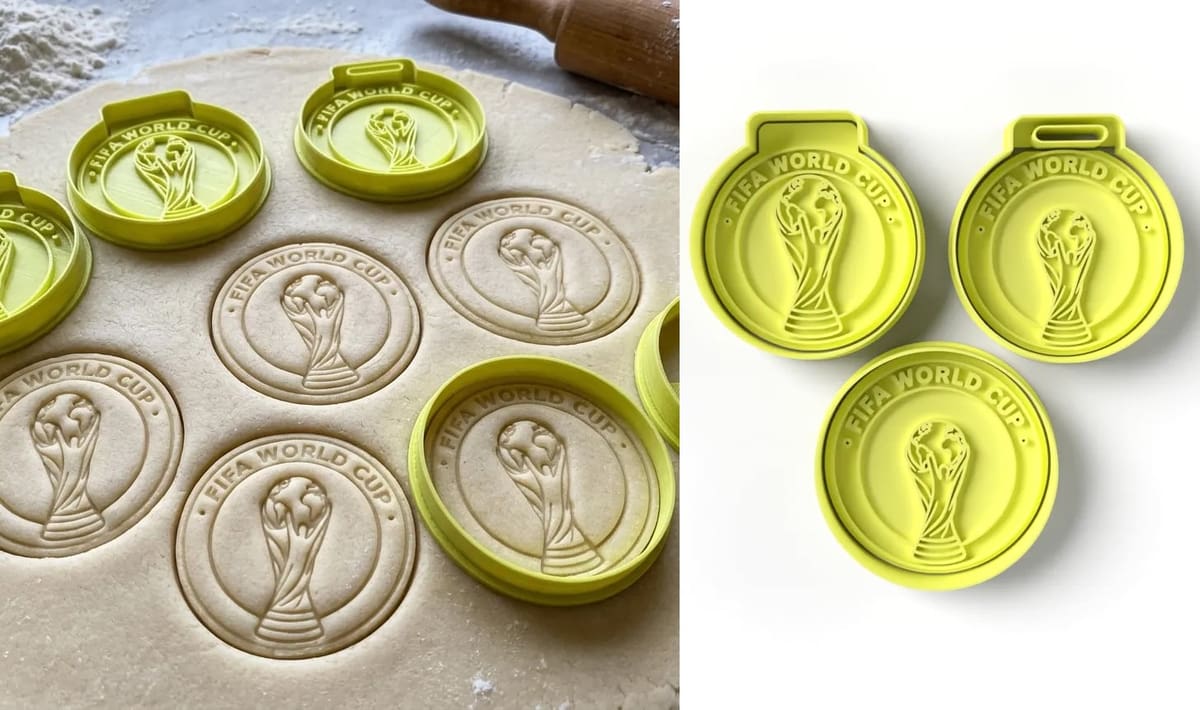 Image of 2026 World Cup 3D Models: World Cup Cookie Cutters