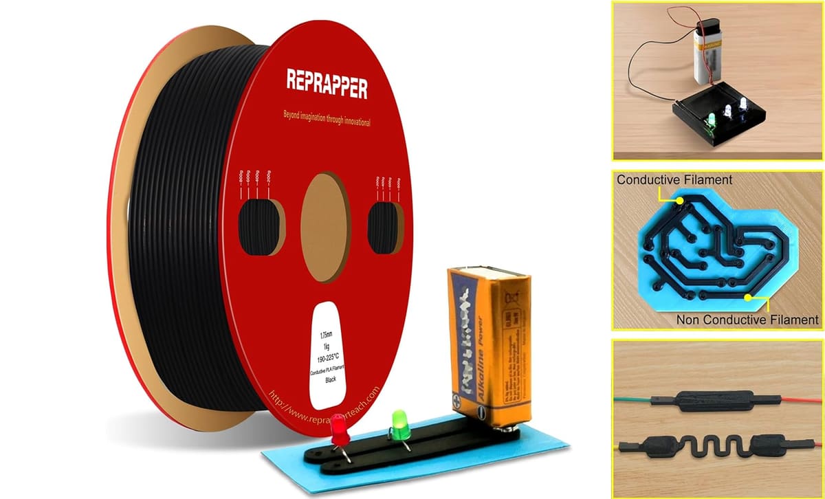 Image of: Reprapper Electrically Conductive PLA