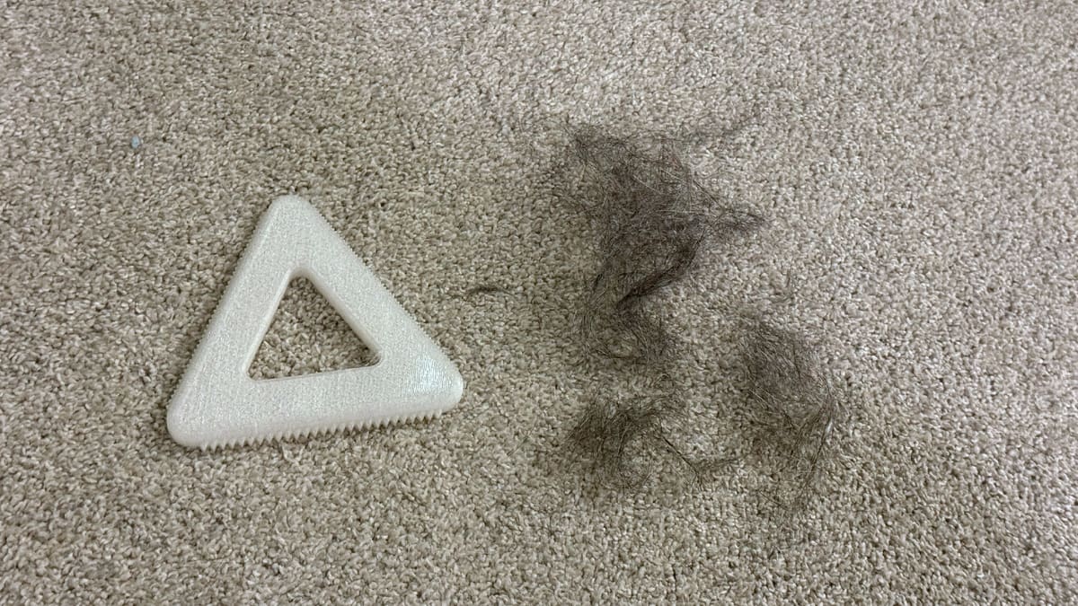 Image of Cool Things to 3D Print: Hair Scraper