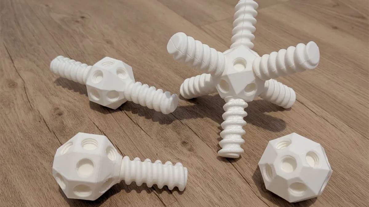 Image of Cool Things to 3D Print: Modular Pool Noodle Construction Kit