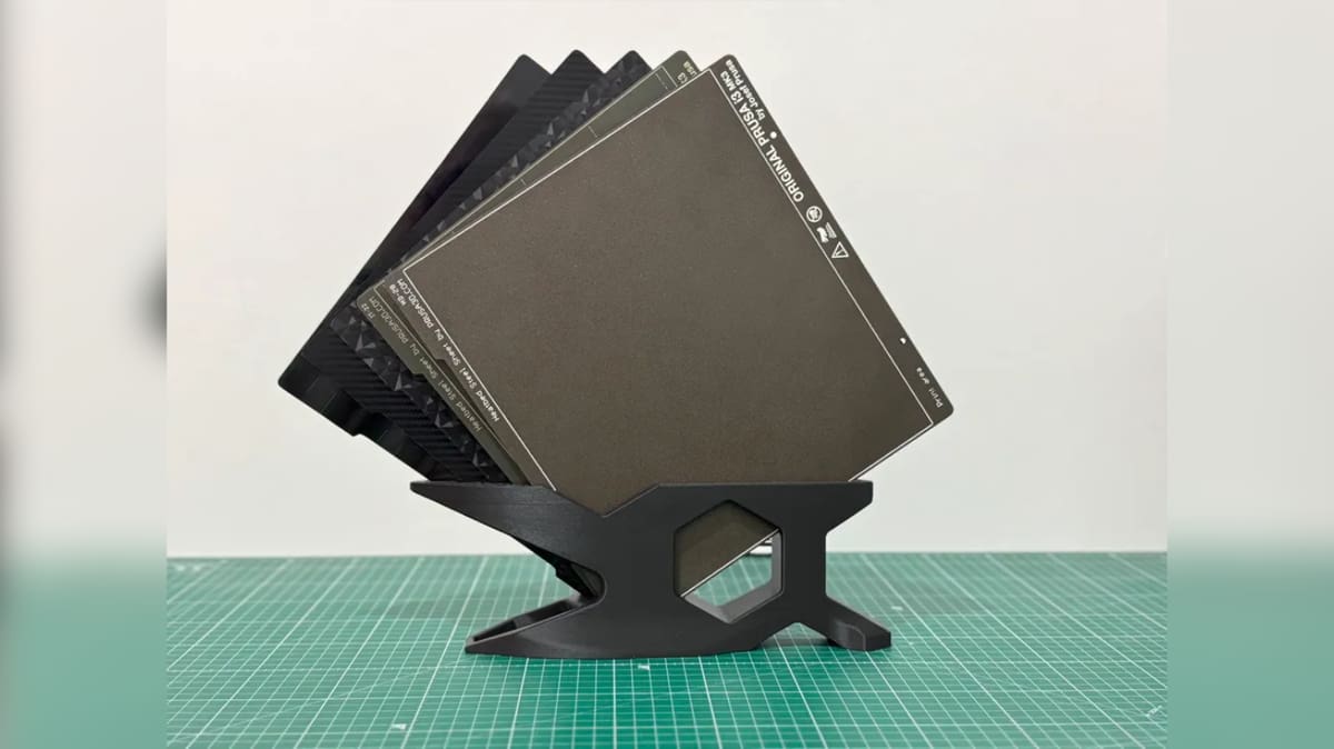 Photo de Top impression 3D / Impression 3D utile: Support universel pour plateaux d'impression