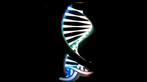 Image of: 17. RGB Double Helix