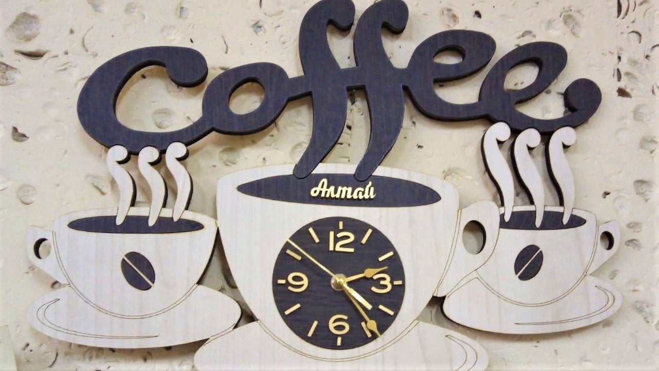 3D Buchstaben aus Acryl Deko/Werbung in Coffee