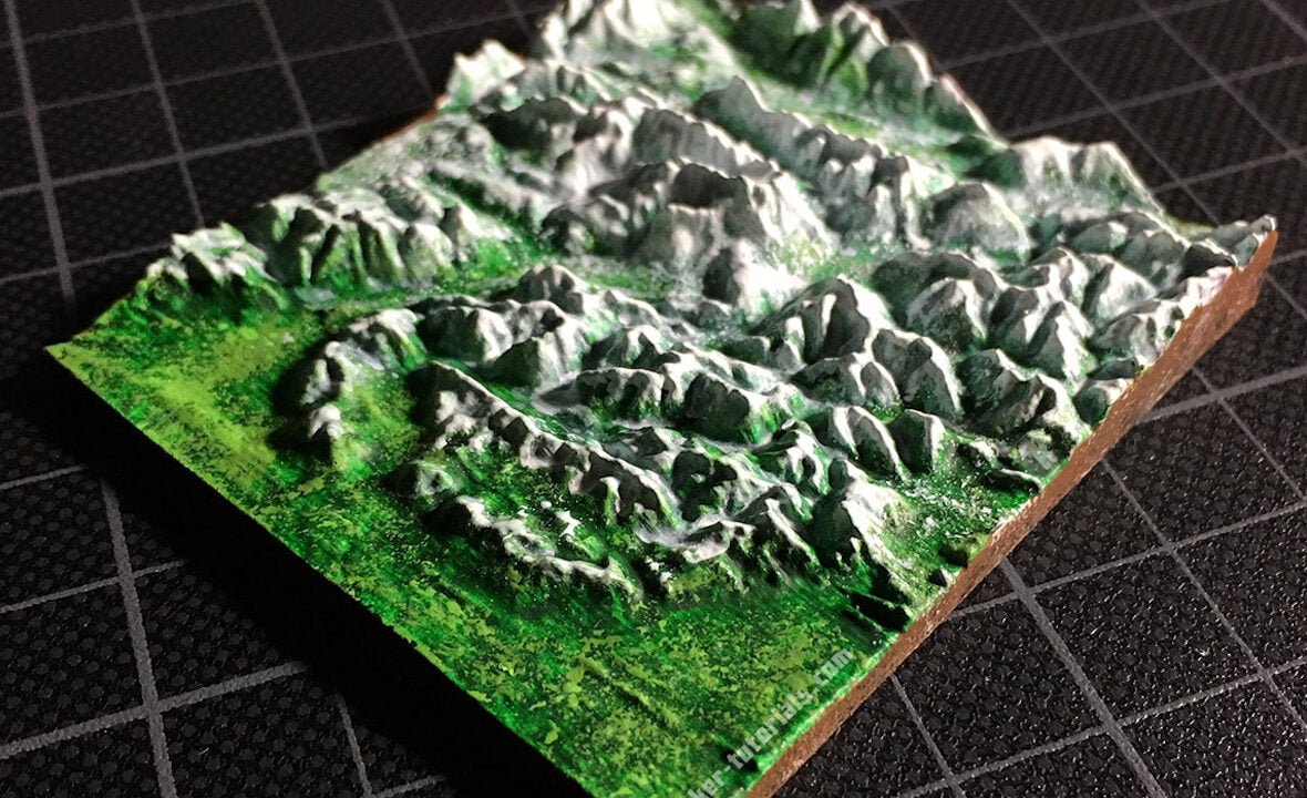 3D Printing Topographic Maps: How to Print Landscapes