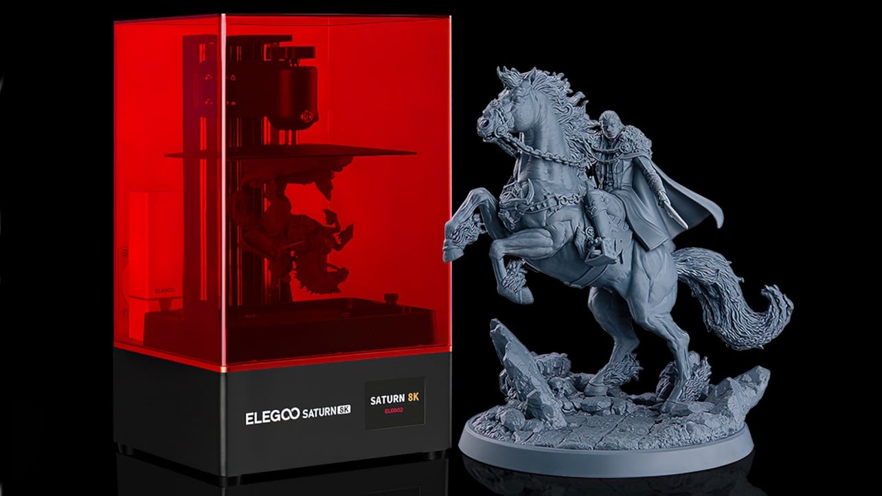 Check Out This Large Elegoo Saturn 8K | All3DP