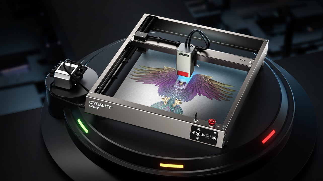 Creality Falcon2: New laser engraver with 22 watts of power introduced