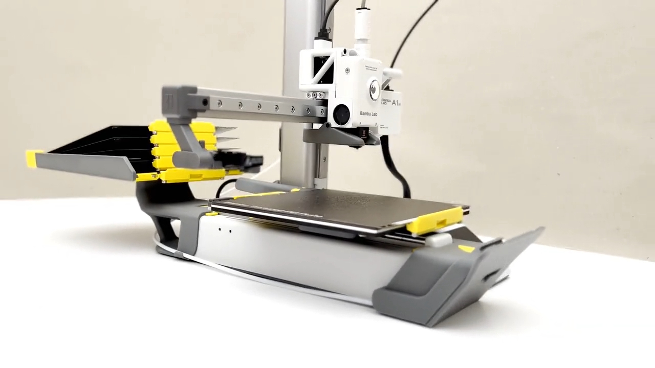 This Kickstarter Wants to Automate Your Bambu Lab A1 Mini | All3DP