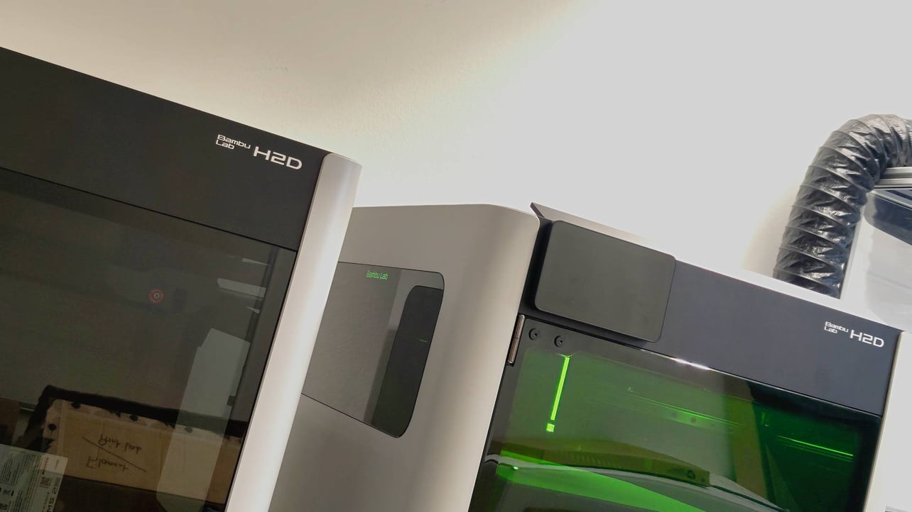 Bambu Lab H2D/Laser Full Combo Review: It's Big, and Just Getting