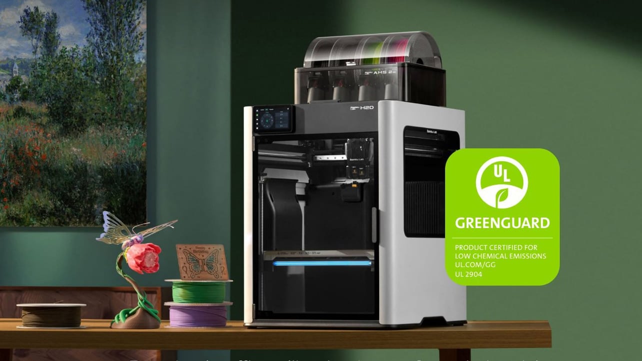 Bambu Lab's H2D Is the Latest Safety-Certified Consumer 3D Printer
