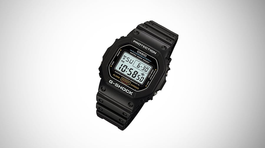 STUFF] Casio G-Shock DW5600E-1V Watch | All3DP