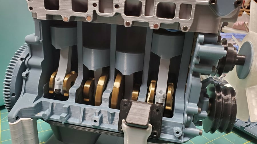 3d printed engine discount