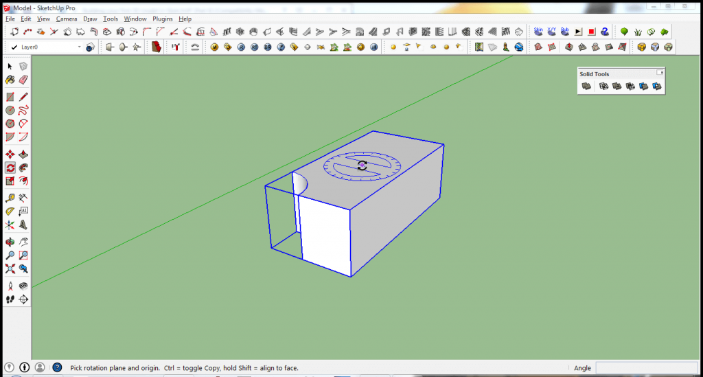 Image 11. Use the blue axis for rotation