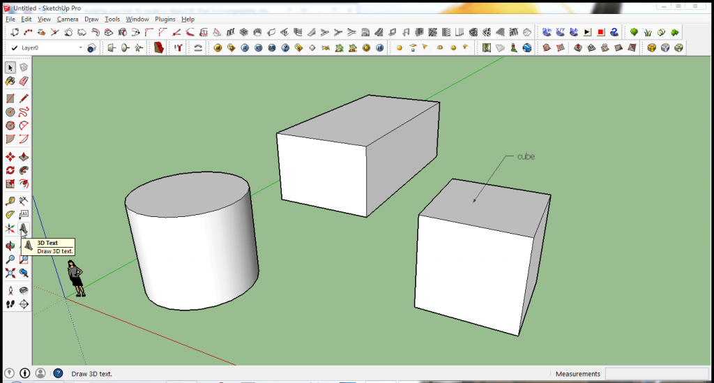 Image 7. 3D Text icon