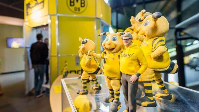 3D Selfies with BVB Borussia Dortmund Soccer Stars | All3DP