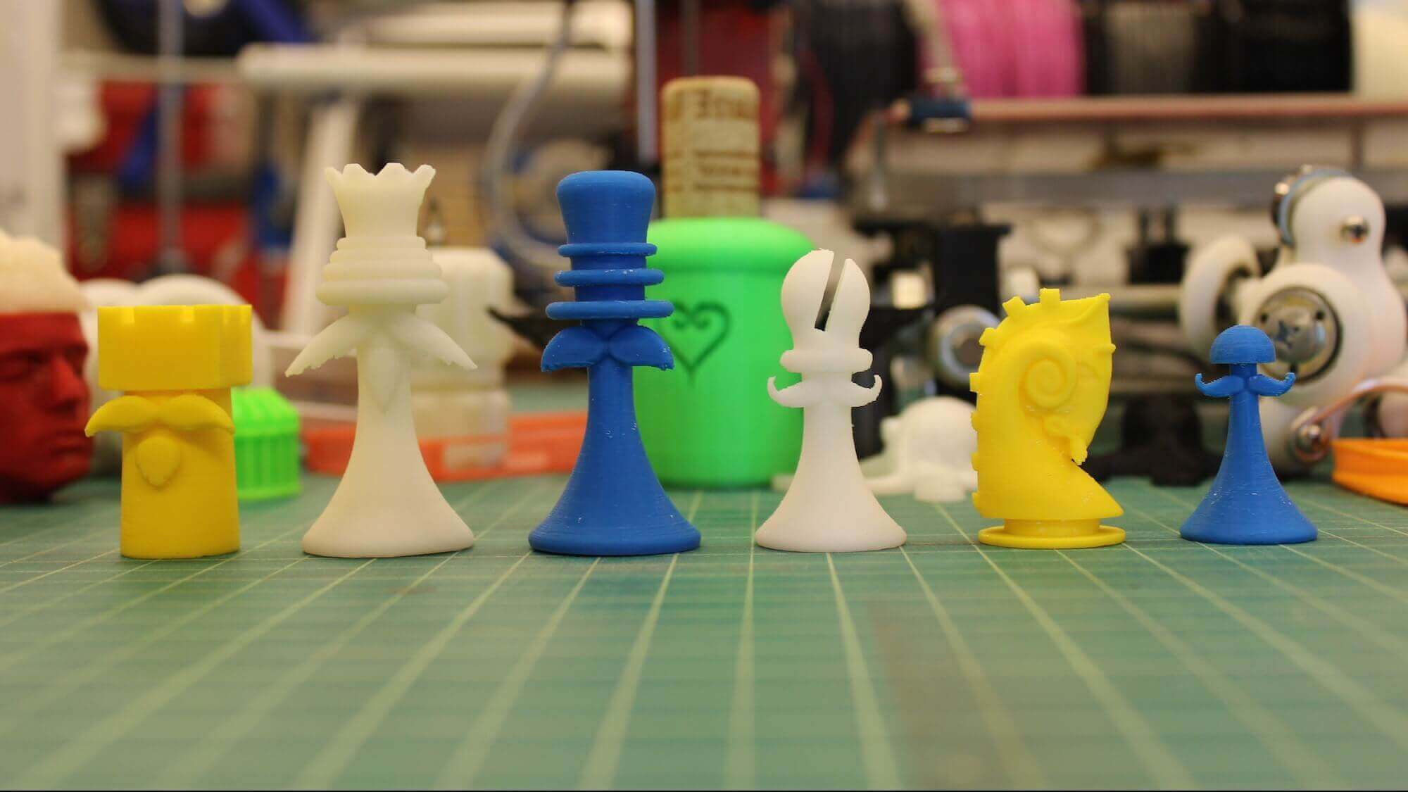 4 Player chessboard by Bryan, Download free STL model