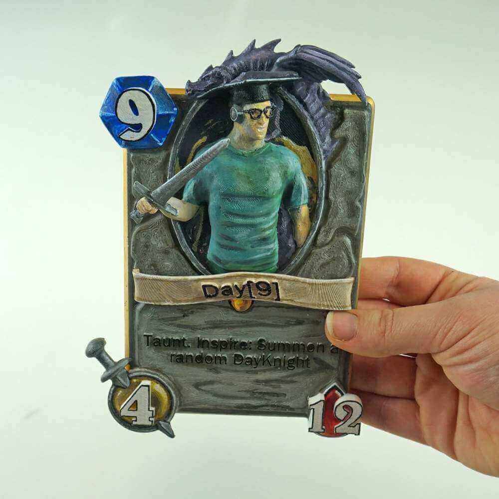 3d print hearthstone card 9 Cards Hearthstone Hearthstone to Card: 3D Print DIY Best