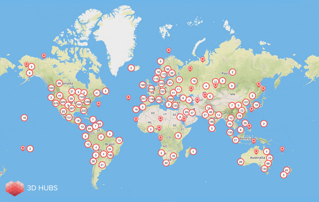 3D Hubs Hosting Global 3D Printing Day on 3 December All3DP