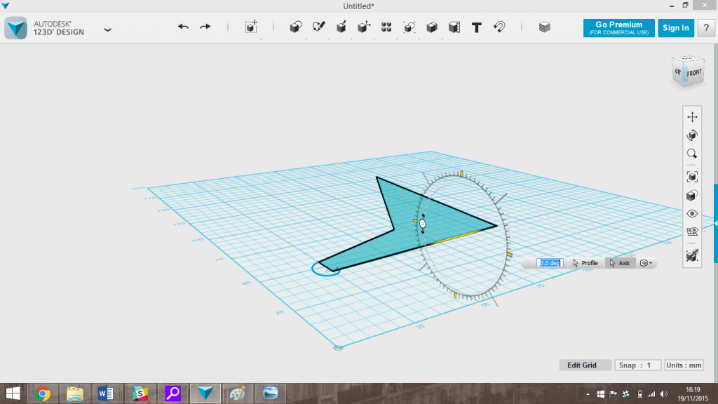 make a box with round edges and a lid on autodesk 123d design