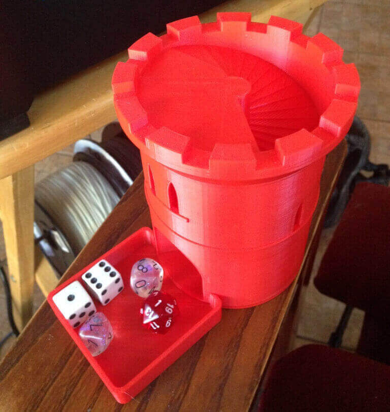 3D Print A DIY Dice Tower For RPG Or Tabletop Games All3DP