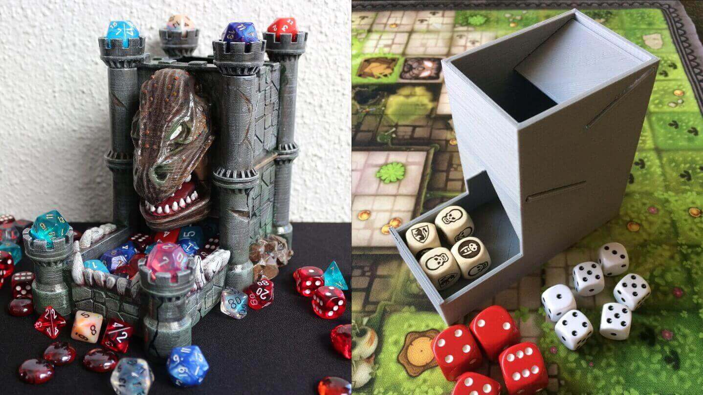 3D Print a DIY Dice Tower for RPG or Tabletop Games | All3DP