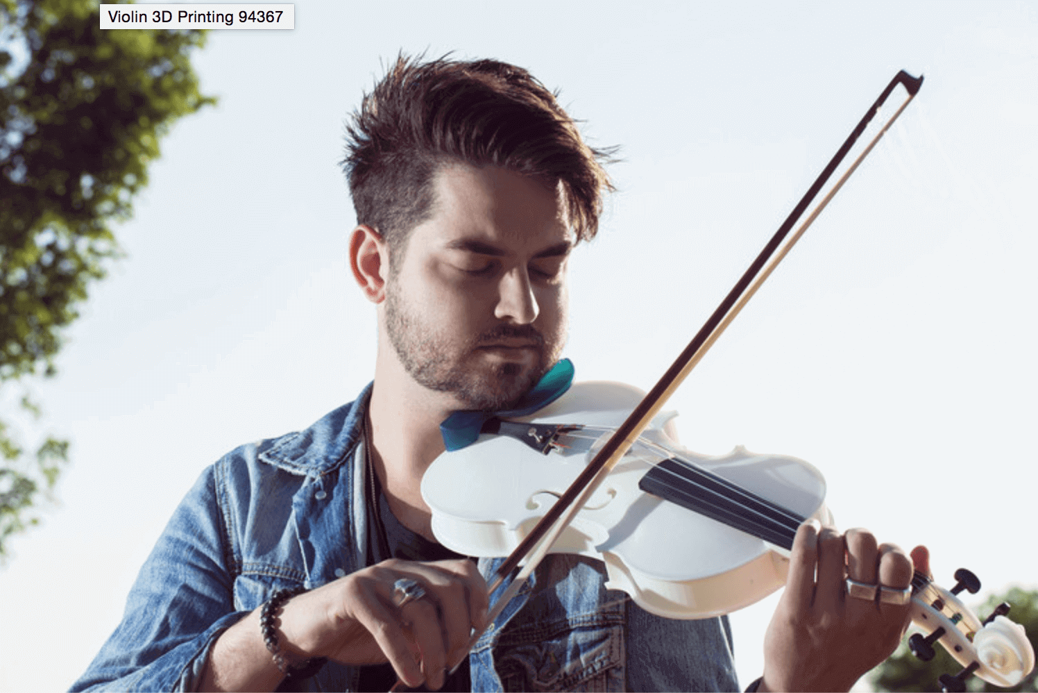 Tilbagetrækning fejre År Download and 3D Print Your Acoustic Violin | All3DP