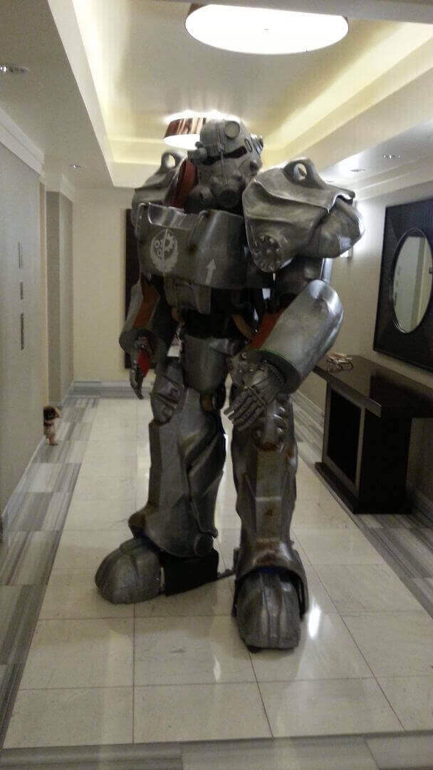 Fallout Fan 3D Prints Life-Sized Armor All3DP