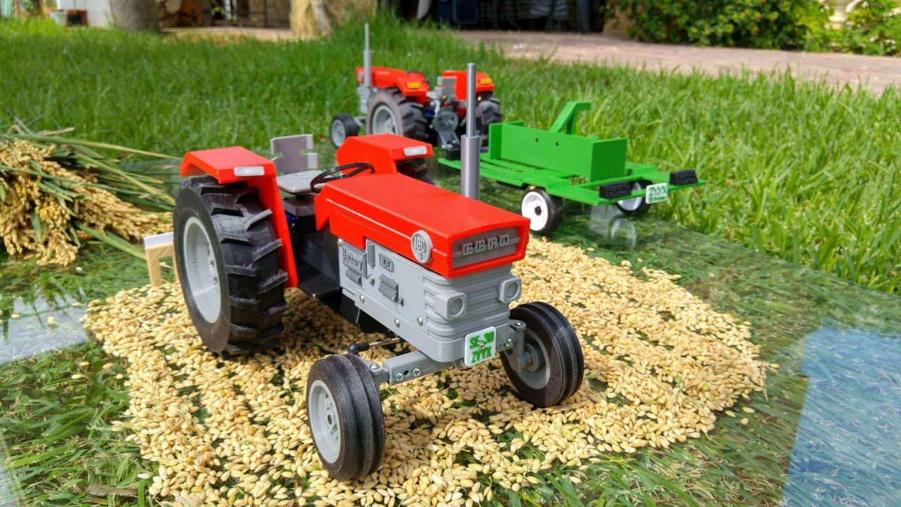 Harvest the Fun with a 3D Printed OpenRC Tractor All3DP
