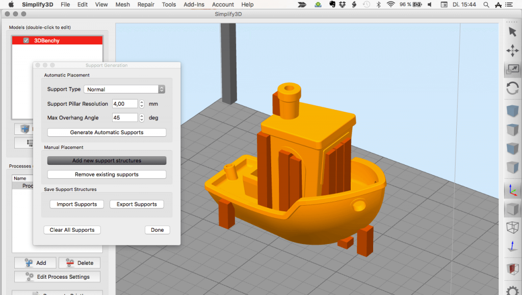 simplify 3d model has missing lines