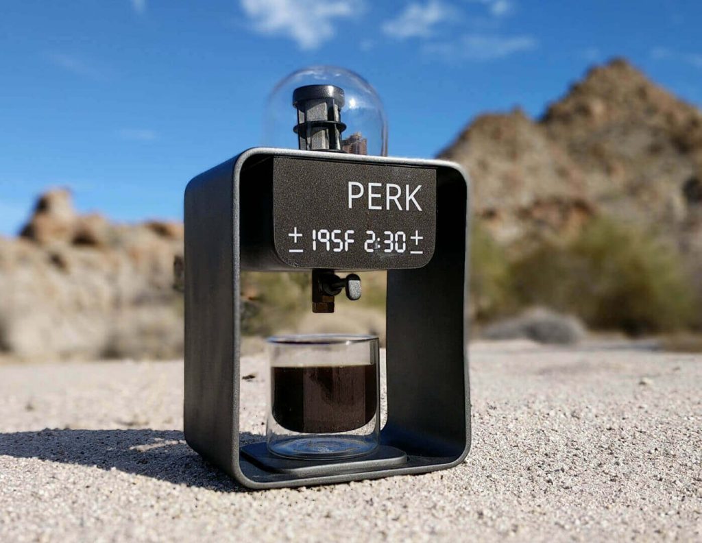 PERK 3D Printed Third Wave Coffee Machine Hits Kickstarter | All3DP