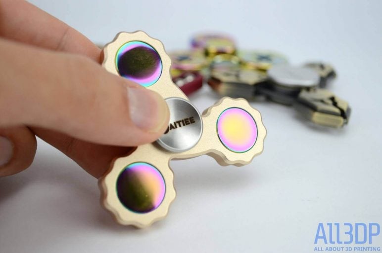mystery box of fidget spinner toys