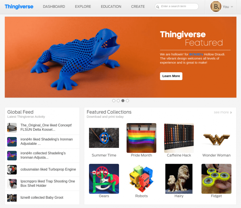 best sites for 3d printing models