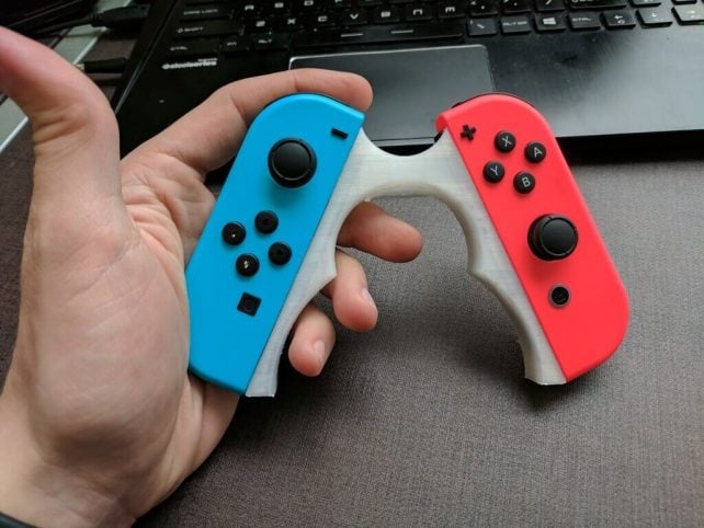 3d printed nintendo switch pro controller mount