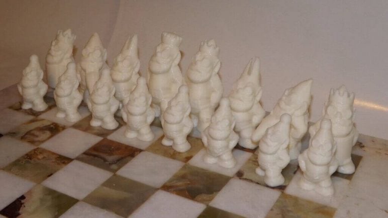 3D Printed Chess Set - 27 Unique Sets and Pieces to Mix ...