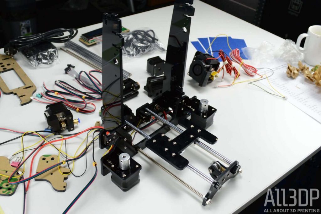 Build A Diy 3d Printer Kit For 99 The Imakr Startt